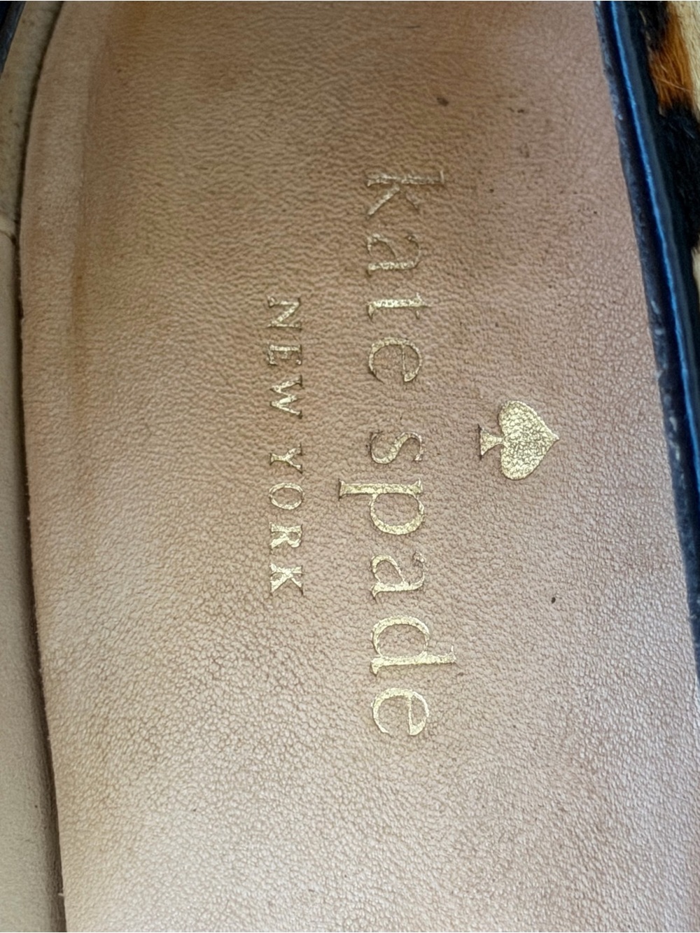 kate spade Leopard Print Flats with Red Cap Toe - Picture 9 of 9